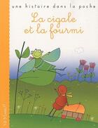 Couverture du livre « La cigale et la fourmi » de Esope et Nicoletta Costa aux éditions 1 2 3 Soleil