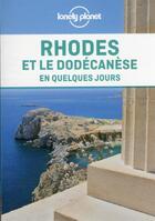 Couverture du livre « Rhodes et le Dodécanèse (édition 2022) » de Collectif Lonely Planet aux éditions Lonely Planet France