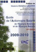 Couverture du livre « Guide de l'actionnaire salarié (édition 2009/2010) » de  aux éditions Aumage