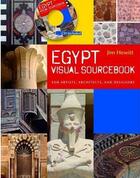 Couverture du livre « Egypt visual sourcebook » de Hewitt Jim aux éditions Thames & Hudson