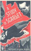 Couverture du livre « A study in scarlet » de Arthur Conan Doyle aux éditions Adult Pbs