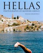 Couverture du livre « Hellas ; photographs of modern Greece » de William Abranowicz aux éditions Hudson Hills