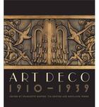 Couverture du livre « Art deco 1910-1939 » de Charlotte Benton aux éditions Victoria And Albert Museum