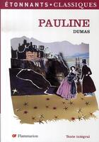 Couverture du livre « Pauline » de Alexandre Dumas aux éditions Flammarion