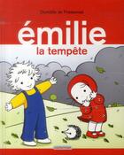 Couverture du livre « La tempête » de Domitille De Pressense aux éditions Casterman