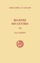 Couverture du livre « Registre des lettres Tome 8 ; livres XII-XIV » de Gregoire Le Grand aux éditions Cerf