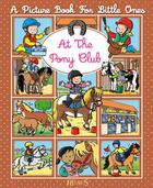 Couverture du livre « At the pony-club » de Sylvie Michelet et Emilie Beaumont aux éditions Fleurus