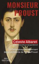 Couverture du livre « Monsieur Proust » de Celeste Albaret aux éditions Robert Laffont