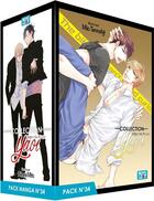 Couverture du livre « Coffret yaoi n°34 ; 5 tomes » de  aux éditions Boy's Love