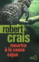 Couverture du livre « Meurtre à la sauce cajun » de Robert Crais aux éditions Belfond