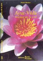 Couverture du livre « Ayur-veda science de la joie » de  aux éditions Recto Verseau