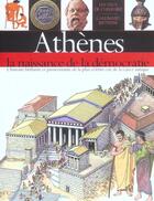 Couverture du livre « Athenes la naissance de la democratie - l'histoire brillante et passionnante de la plus celebre cite » de Leppin/Rathke aux éditions Gallimard-jeunesse