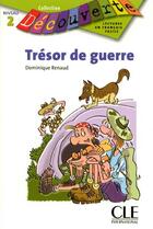 Couverture du livre « Decouv tresor de guerre niveau 2 » de Dominique Renaud aux éditions Cle International