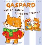Couverture du livre « Gaspard est en colère après ses frères ! » de Emilie Beaumont aux éditions Fleurus
