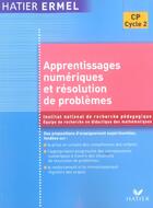Couverture du livre « Ermel : apprentissages numériques et résolution de problemes ; CP ; cycle 2 » de Inrp aux éditions Hatier