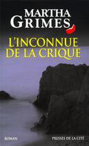 Couverture du livre « L'inconnue de la crique » de Martha Grimes aux éditions Presses De La Cite