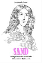 Couverture du livre « George Sand » de Causse Emmanuelle aux éditions Editions Du Cenacle