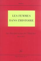 Couverture du livre « Les femmes dans l histoire » de  aux éditions Pleins Feux