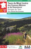 Couverture du livre « Tours du mont lozere - 48-gr68-0631 » de  aux éditions Ffrp