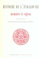 Couverture du livre « Histoire de l'andalousie » de  aux éditions Vilo