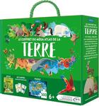 Couverture du livre « Le coffret méga atlas de la terre : tout savoir sur la terre » de Aa. Vv. aux éditions Sassi