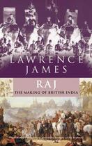 Couverture du livre « Raj » de Lawrence James aux éditions Little Brown Book Group Digital