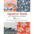 Couverture du livre « Japanese washi gift wrapping papers - 12 sheets /anglais » de  aux éditions Tuttle