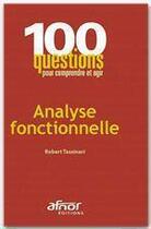 Couverture du livre « Analyse fonctionnelle » de Rober Tassinari aux éditions Afnor Editions