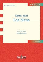 Couverture du livre « Droit civil ; les biens (7e édition) » de Francois Terre et Philippe Simler aux éditions Dalloz