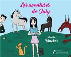 Couverture du livre « Les aventures de July » de Gaelle Bracker aux éditions Amalthee