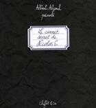 Couverture du livre « Carnet secret de Nicolas S. » de Albert Algoud aux éditions Chiflet