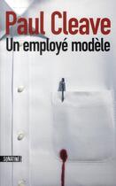 Couverture du livre « Un employé modèle » de Paul Cleave aux éditions Sonatine