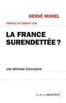 Couverture du livre « La France surendettée ? » de Herve Morel aux éditions Les Petits Matins