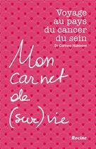 Couverture du livre « Voyage au pays du cancer du sein ; mon carnet de (sur)vie » de Corinne Hubinont aux éditions Editions Racine