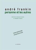 Couverture du livre « Personne et les autres » de Frankin/Coadou aux éditions La Nerthe Librairie