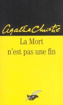 Couverture du livre « La mort n'est pas une fin » de Agatha Christie aux éditions Editions Du Masque