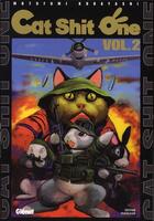 Couverture du livre « Cat shit one Tome 2 » de Kobayashi aux éditions Glenat