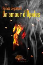 Couverture du livre « Un amour d'opales » de Rusbee Legueleck aux éditions Edilivre