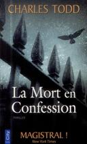 Couverture du livre « La mort en confession » de Charles Todd aux éditions City