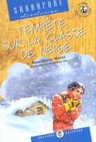 Couverture du livre « Tempête sur la classe de neige » de Jean-Marie Mulot aux éditions Bastberg