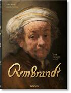 Couverture du livre « Rembrandt ; tout l'oeuvre peint » de Volker Manuth et Marieke De Winkel et Rudie Vanleeuwen aux éditions Taschen