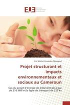 Couverture du livre « Projet structurant et impacts environnementaux et sociaux au cameroun - cas du projet d'energie de k » de Youandeu Djieugoue aux éditions Editions Universitaires Europeennes