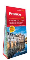 Couverture du livre « France 2023 1/1m100 (carte format grand laminee) » de  aux éditions Expressmap