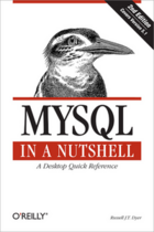 Couverture du livre « MySQL in a Nutshell » de Russel Dyer aux éditions O'reilly Media