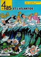 Couverture du livre « Les 4 as - t33 - les 4 as et l'atlantide » de Chaulet/Craenhals aux éditions Casterman