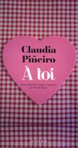 Couverture du livre « À toi » de Claudia Pineiro aux éditions Actes Sud