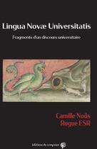 Couverture du livre « Lnu - lingua novae universitatis » de Rogueesr aux éditions Croquant