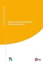Couverture du livre « Ergonomie des interfaces homme-machine » de Elodie Falconnet aux éditions Cetim