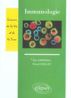 Couverture du livre « Immunologie » de Espinosa/Chillet aux éditions Ellipses