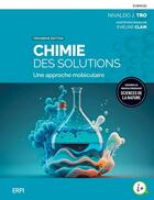 Couverture du livre « Chimie des solutions : Une approche moléculaire (3e édition) » de Nivaldo J. Tro aux éditions Erpi - Renouveau Pedagogique